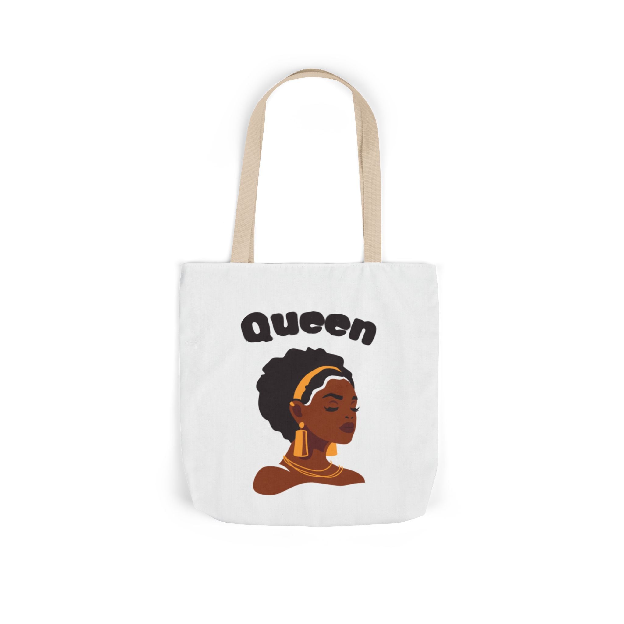 Canvas Tote Bag, 5-Color Straps