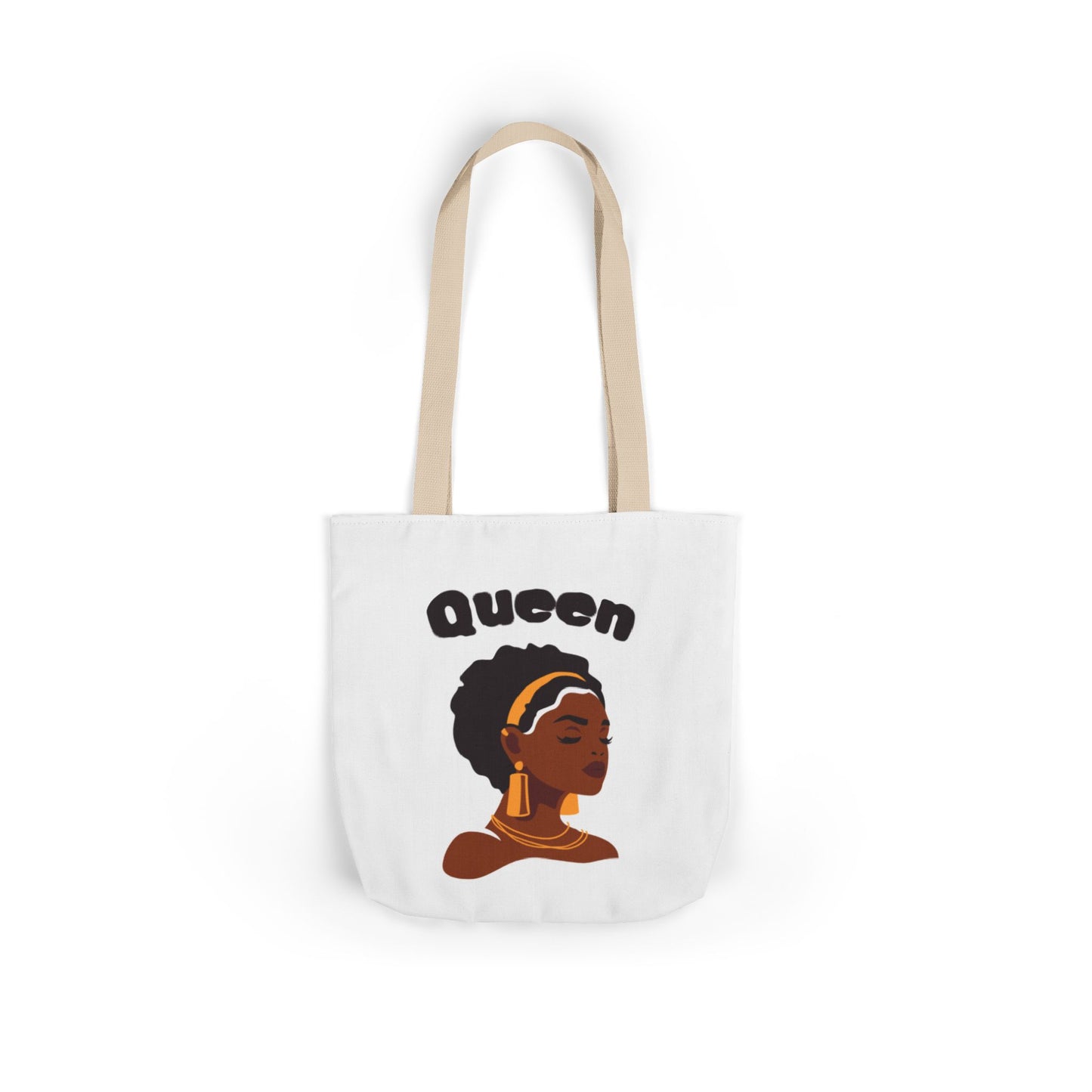 Canvas Tote Bag, 5-Color Straps