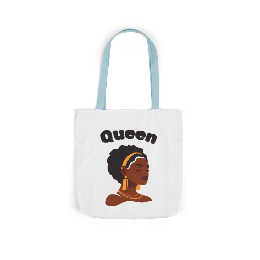 Canvas Tote Bag, 5-Color Straps