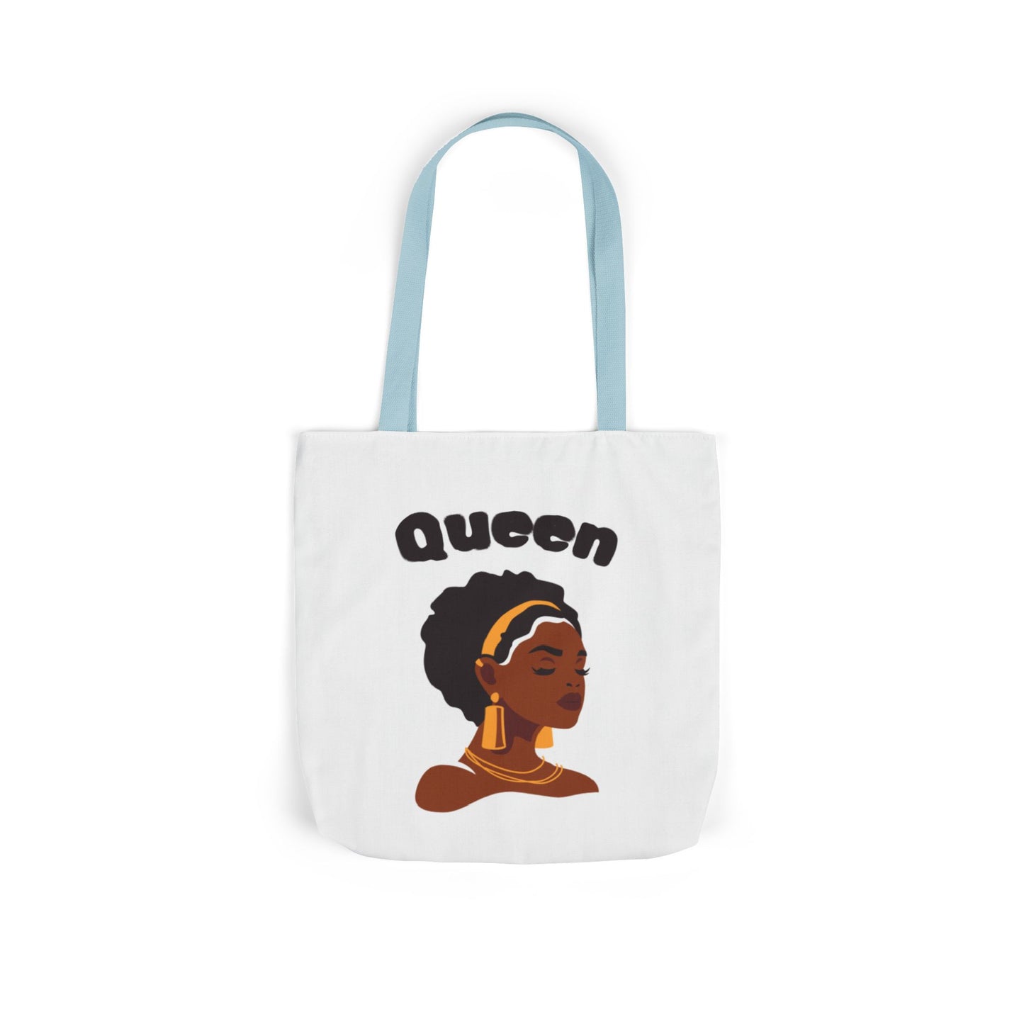 Canvas Tote Bag, 5-Color Straps