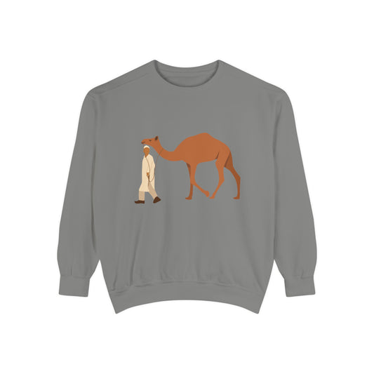 Unisex Garment-Dyed Sweatshirt